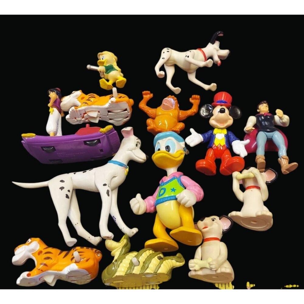 Lot of 13 Vintage 90's Disney Fast Food Toys - Picture 1 of 9
